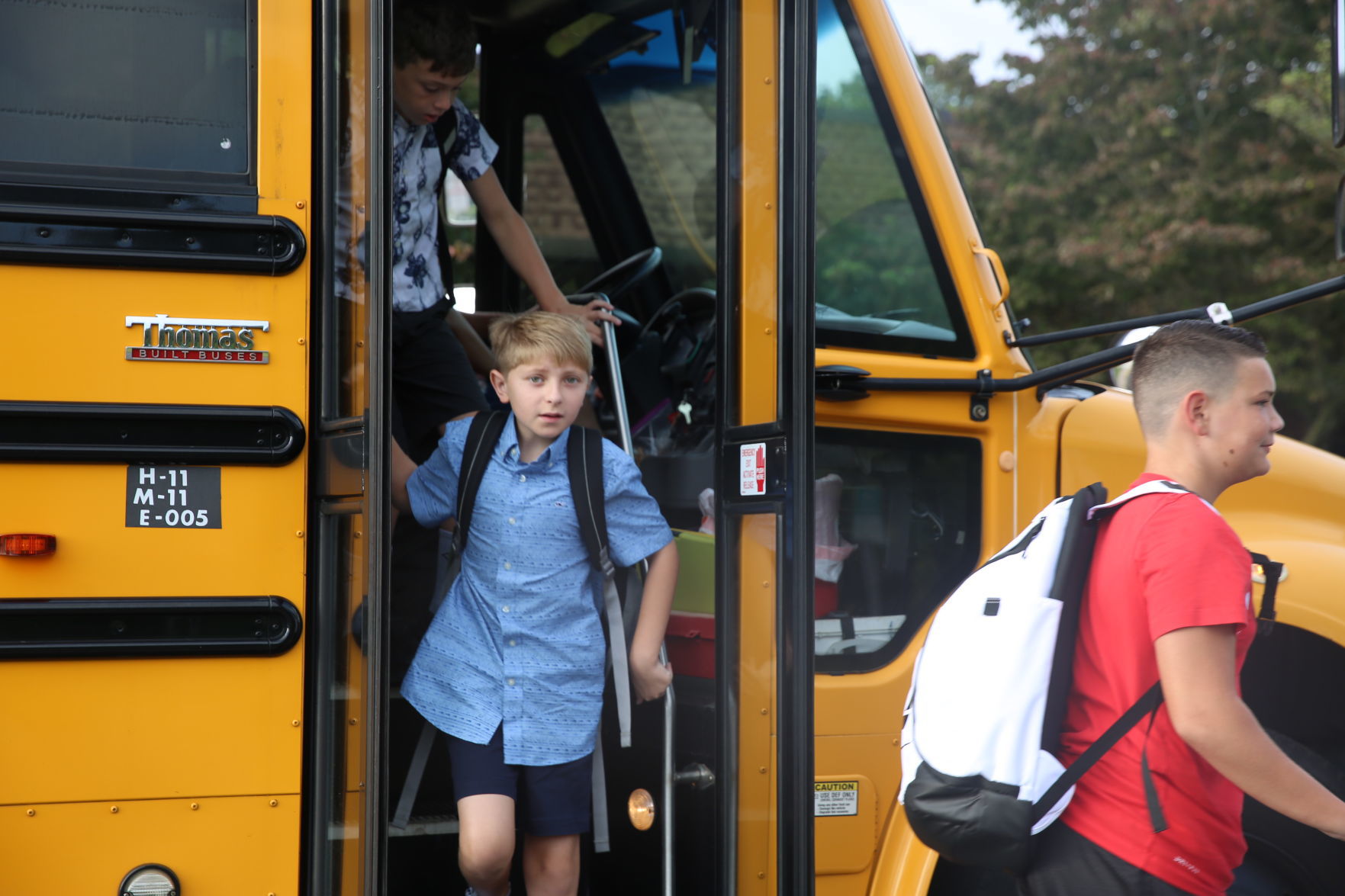 First Day at Upper Township Middle School